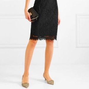 J. Crew Collection Lace Pencil Skirt